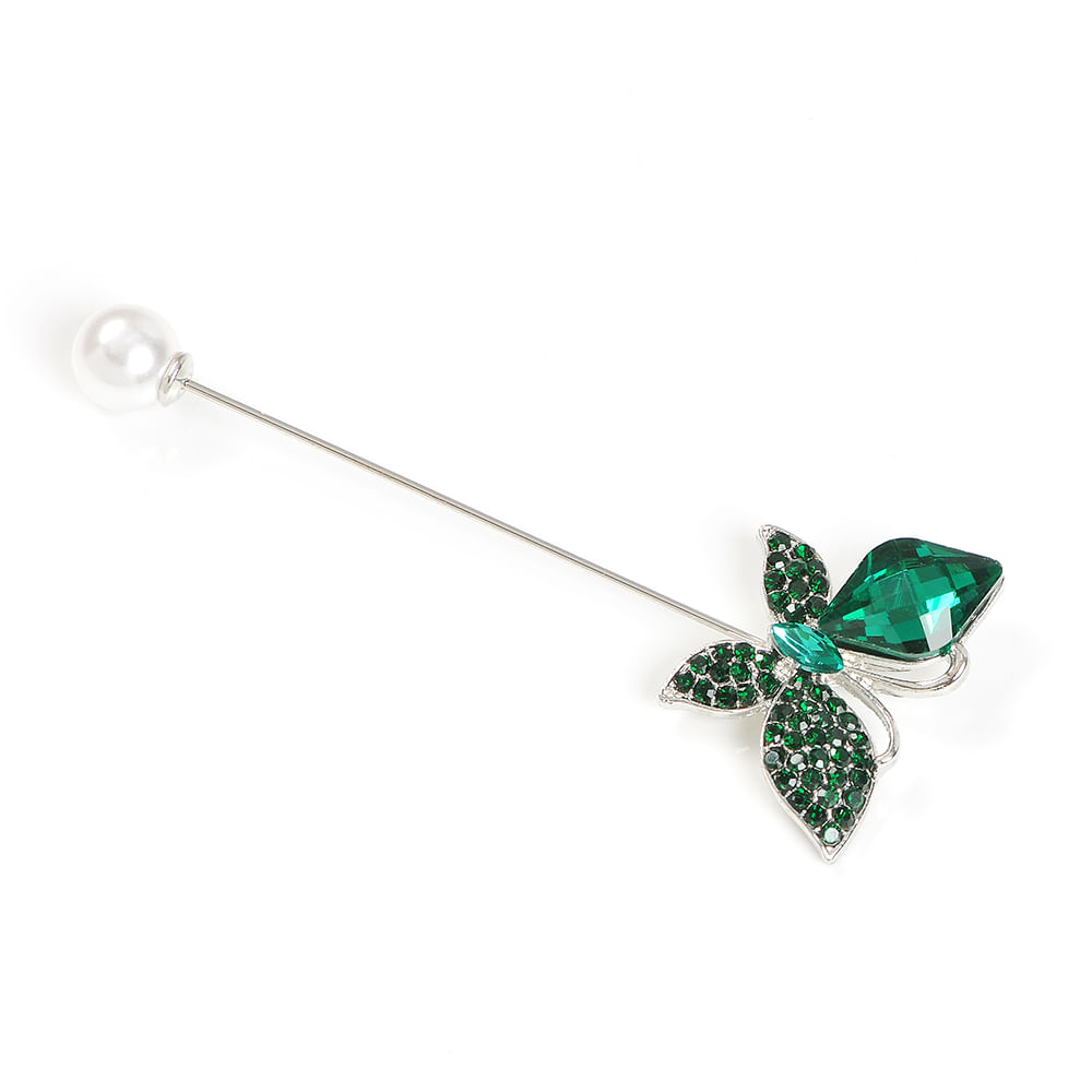 Brosa martisor tip ac cu fluture - 2 | YEO