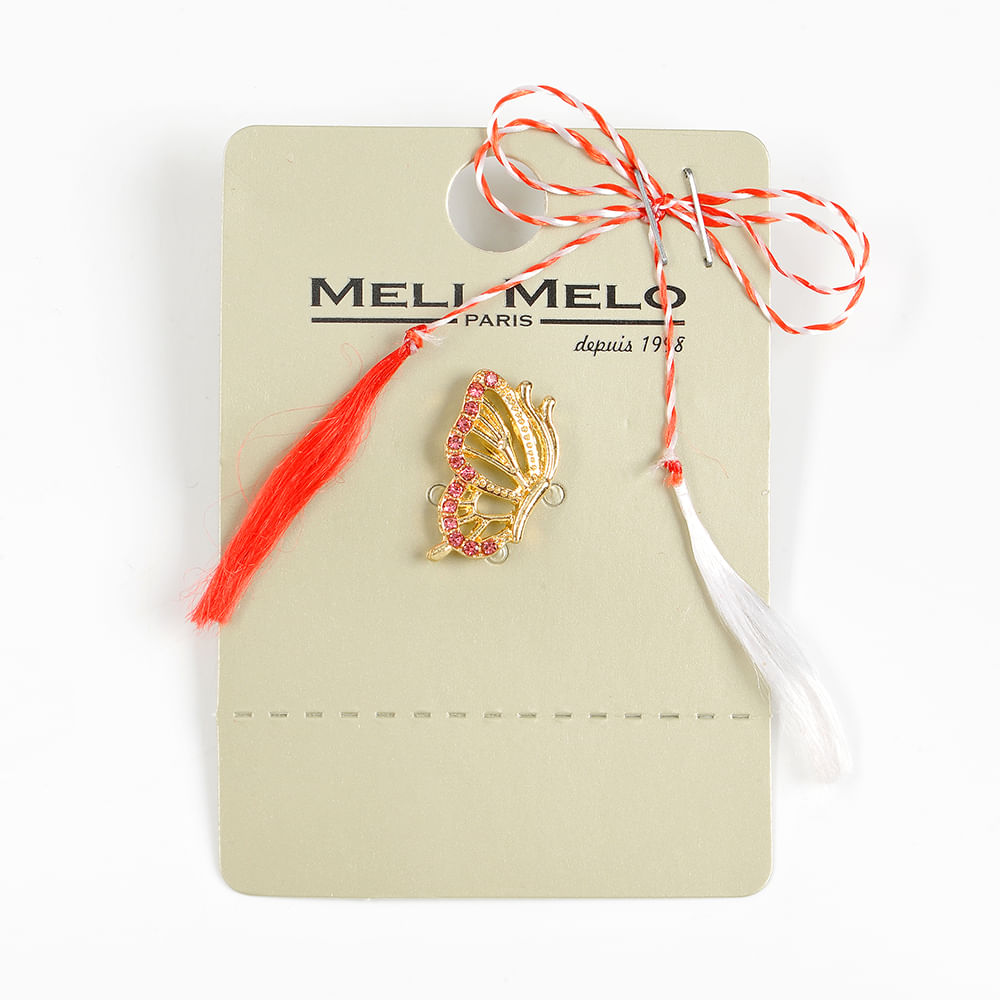 Brosa martisor fluture auriu - 1 | YEO