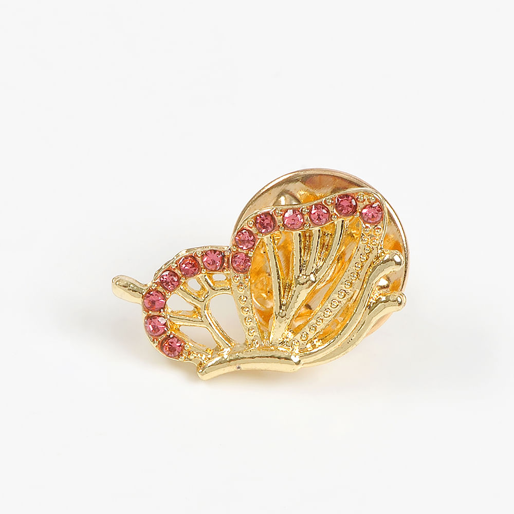Brosa martisor fluture auriu - 2 | YEO