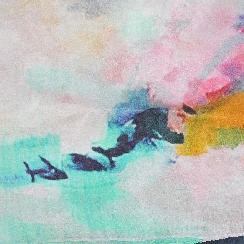 Esarfa matase 100 x 100 cm - 2 | YEO