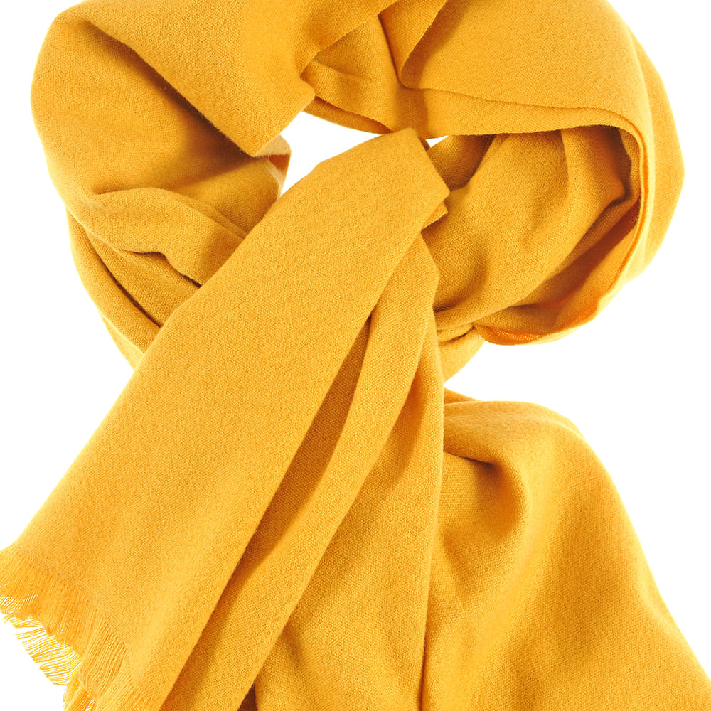 Esarfa galben-mustar 190 x 70 cm - 1 | YEO