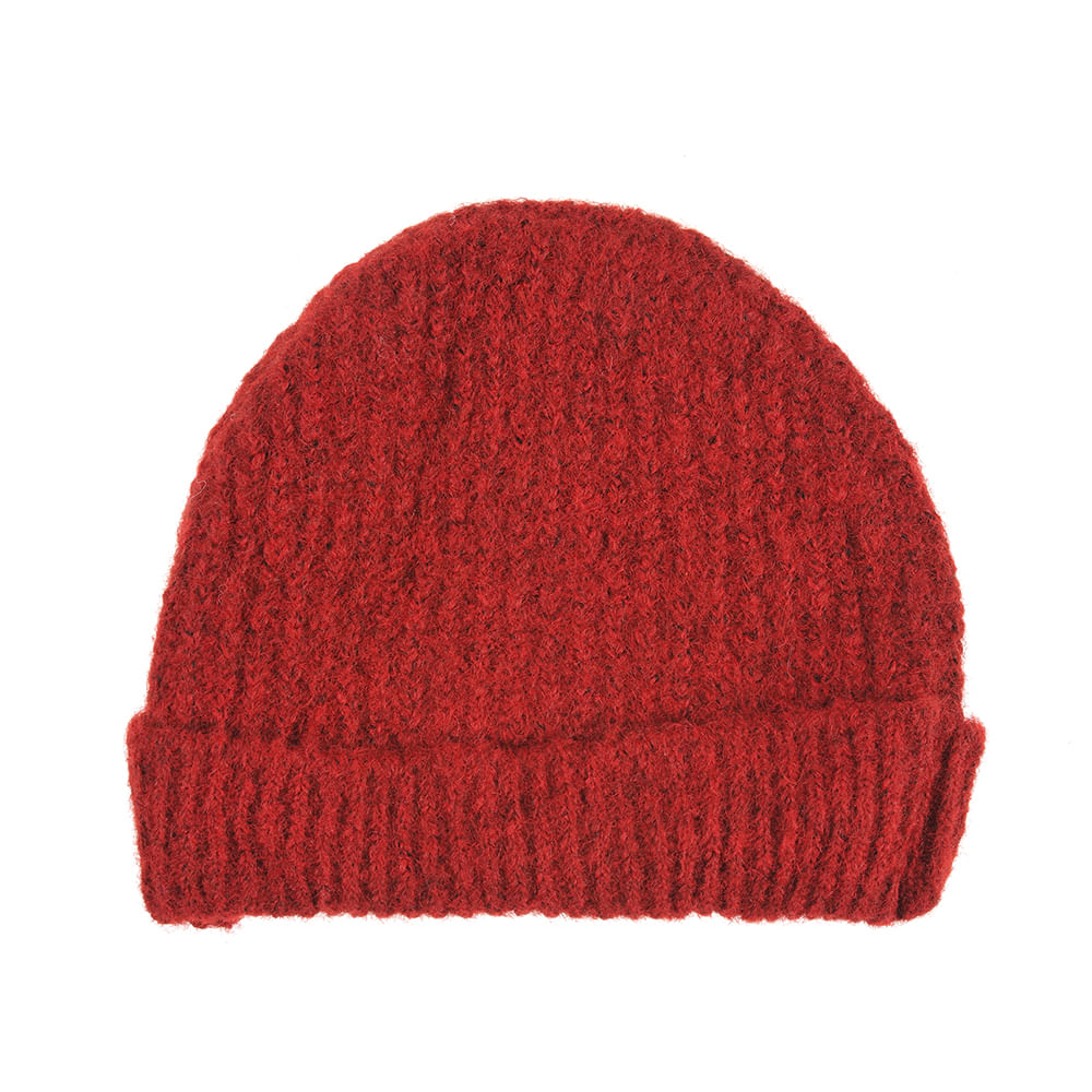 Caciula beanie rosie - 2 | YEO