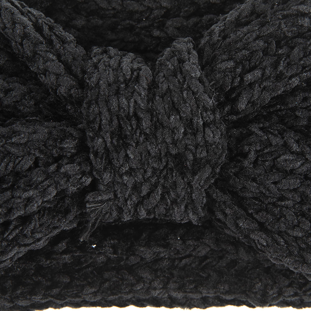 Bentita neagra, tricotata - 1 | YEO