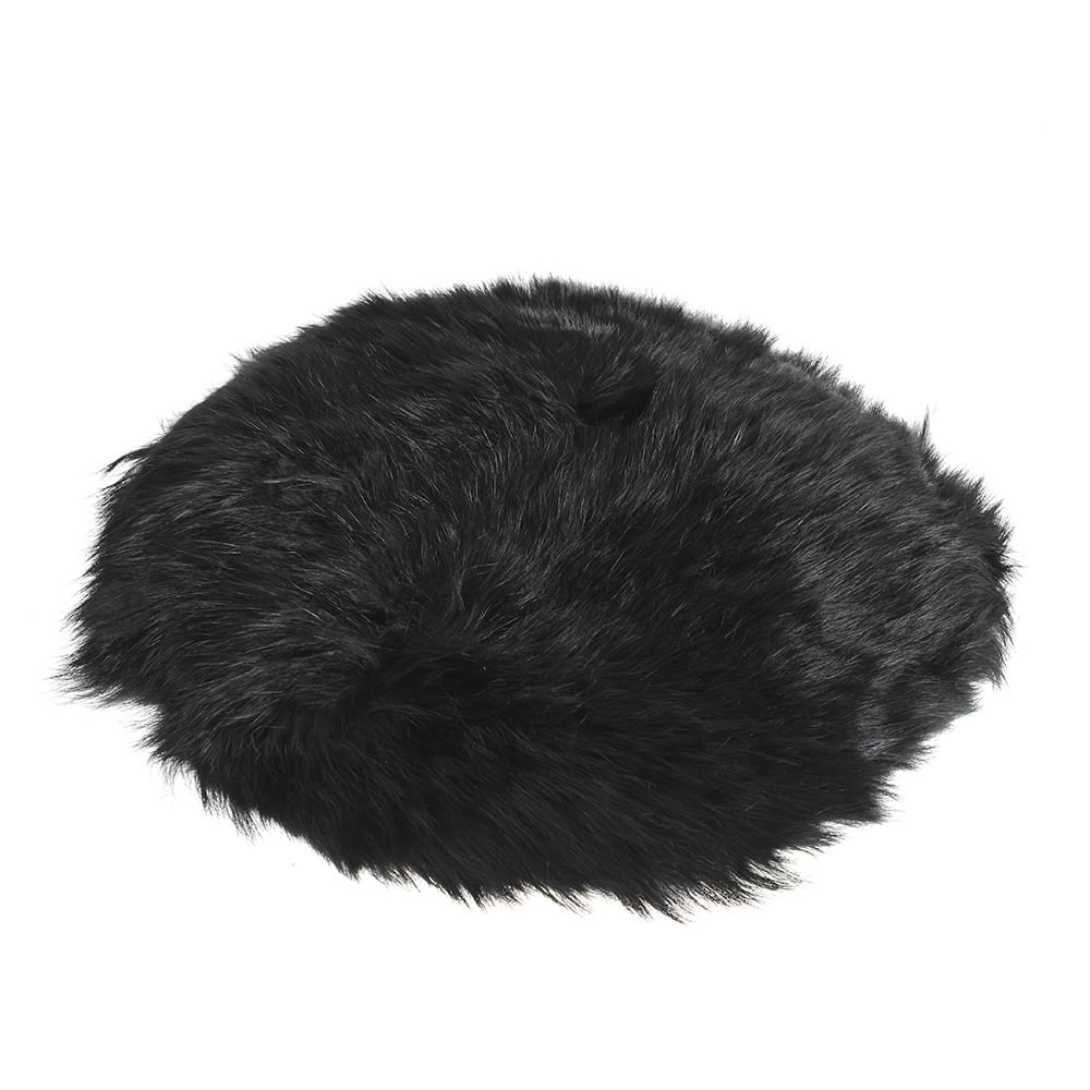 Bereta neagra cu puf