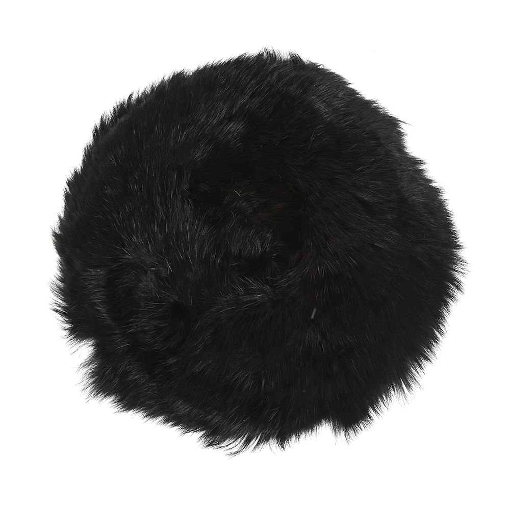 Bereta neagra cu puf - 2 | YEO