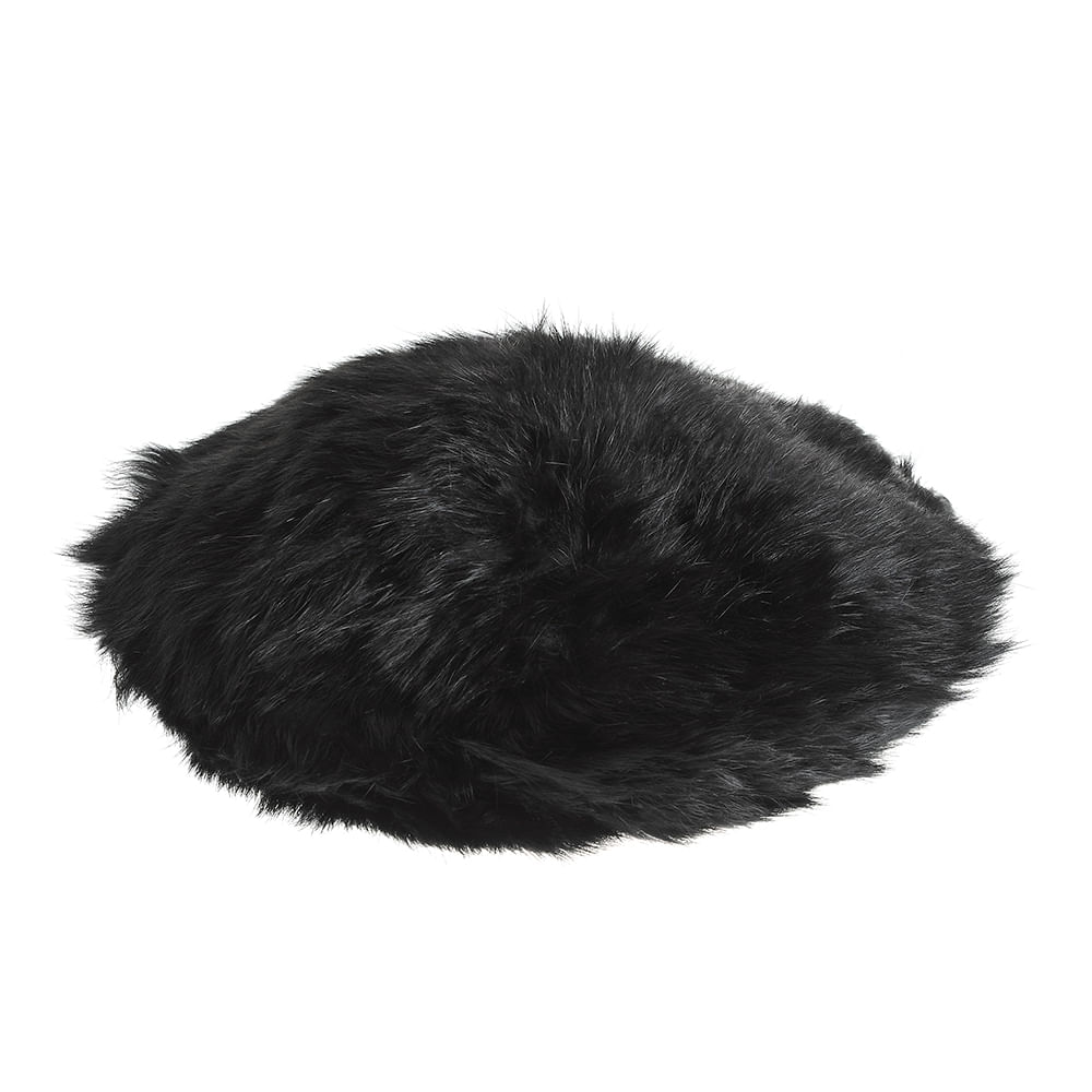 Bereta neagra cu puf - 3 | YEO
