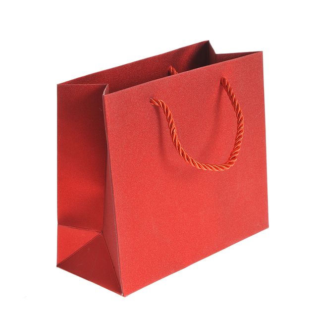 Punga de cadou rosie 16 cm