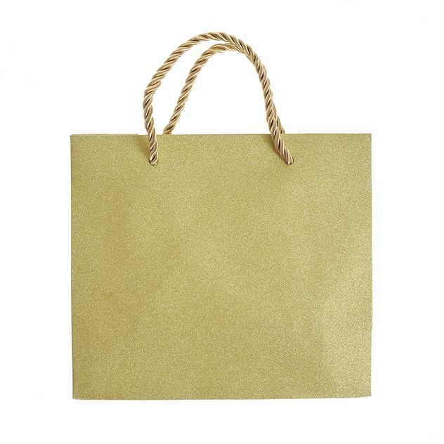 Punga de cadou aurie 16 cm