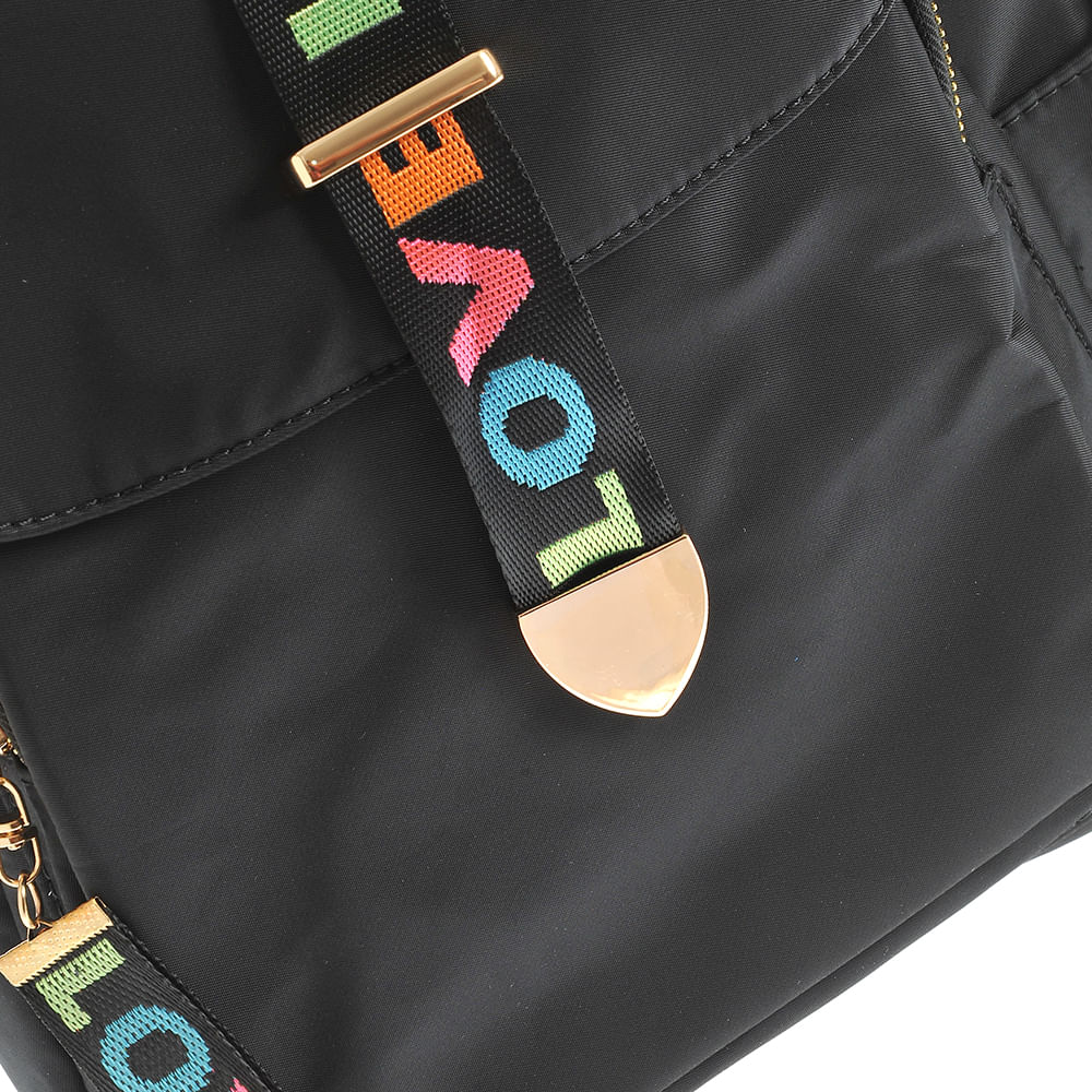 Rucsac negru Love - 1 | YEO