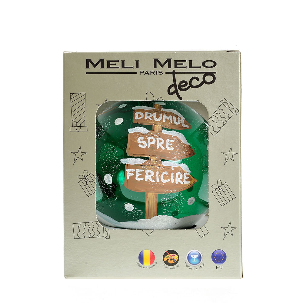 Glob pictat manual Drumul spre fericire - 4 | YEO