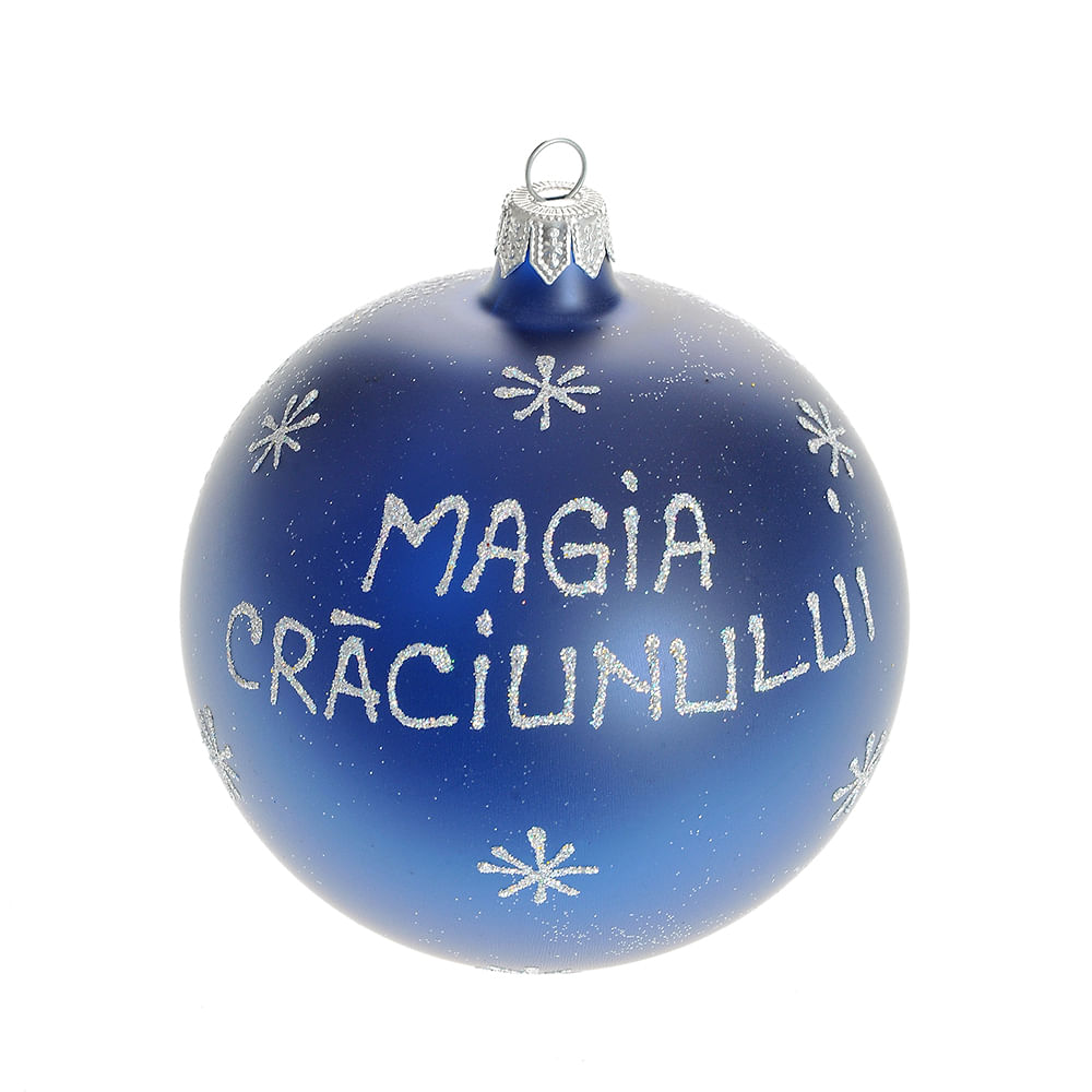 Glob pictat manual Magia Craciunului - 3 | YEO