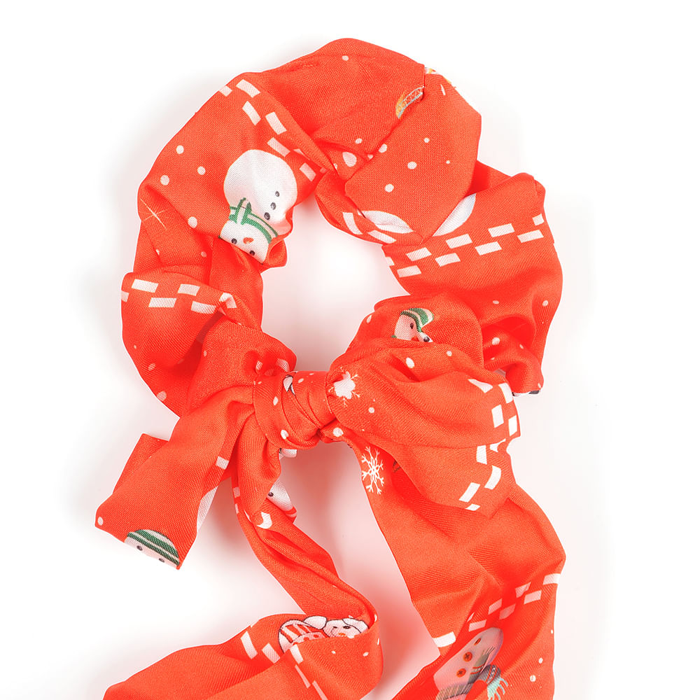 Elastic rosu cu motive de Craciun - 1 | YEO