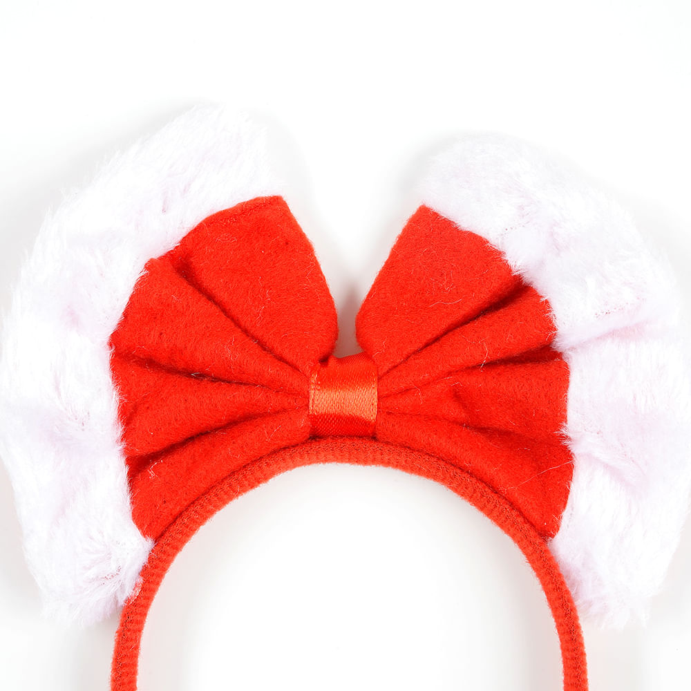 Bentita rosie cu funda - 1 | YEO