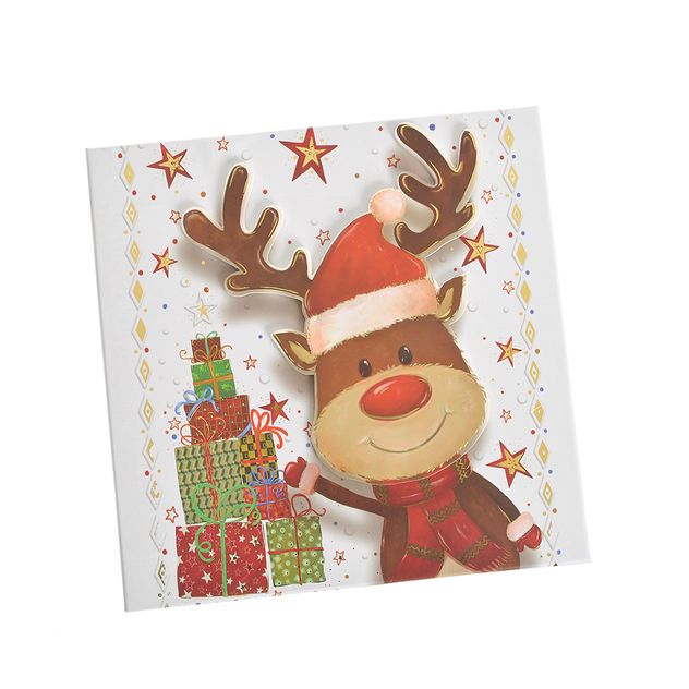 Cutie de cadou cu ren 24 cm