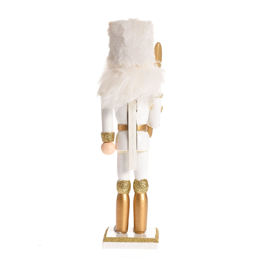 Decoratiune Nutcracker alb  18 cm - 3 | YEO