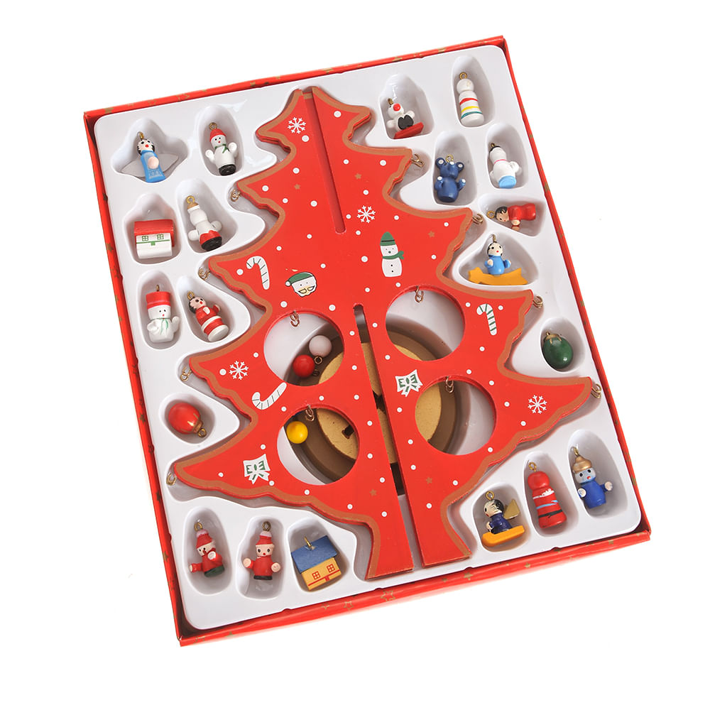 Decoratiune bradut Craciun 30 cm - 1 | YEO