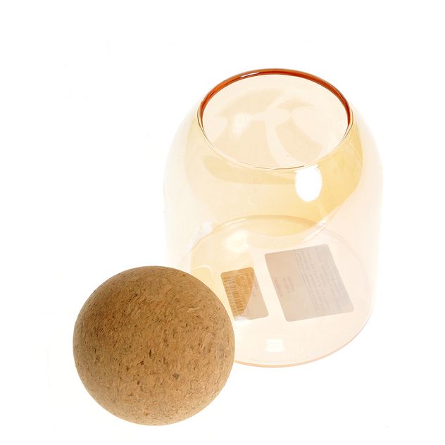 Borcan din sticla cu dop 500 ml