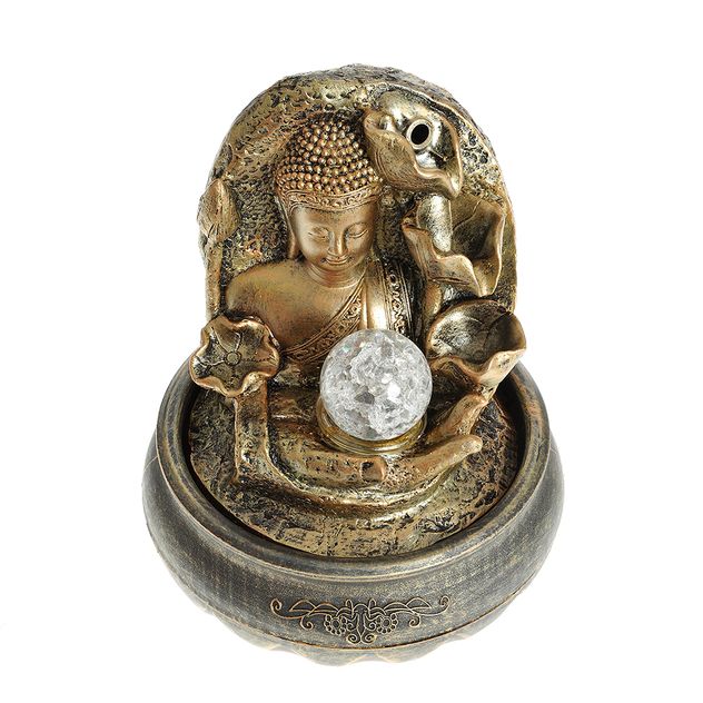 Decoratiune fantana Buddha 21 cm