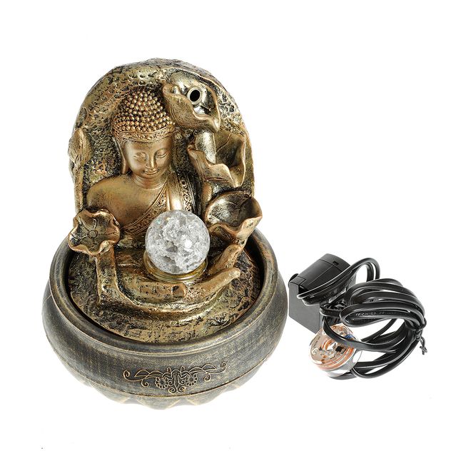 Decoratiune fantana Buddha 21 cm