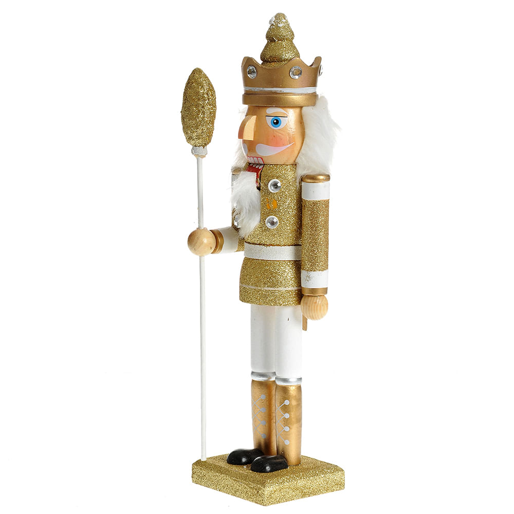 Decoratiune aurie Nutcracker 35 cm - 2 | YEO