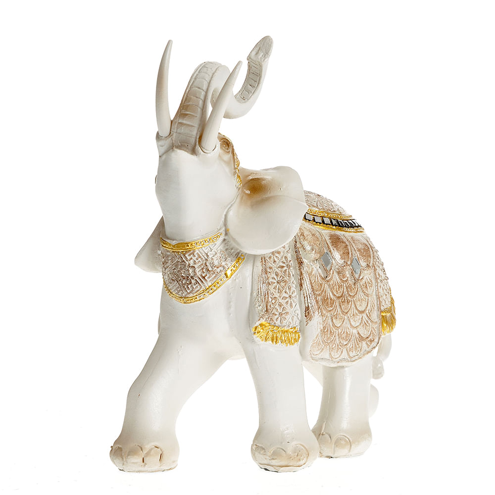 Statueta elefant multicolor 22 cm - 1 | YEO