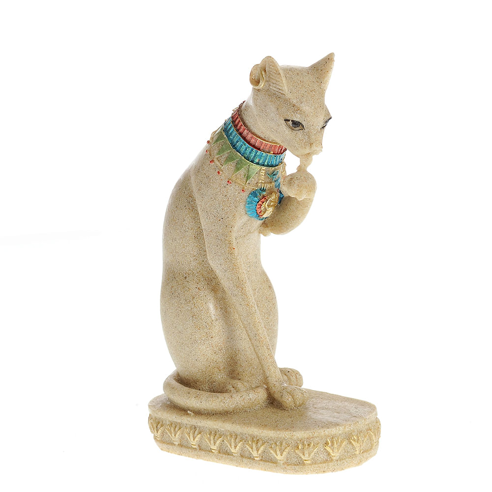 Statueta pisica egipteana 16 cm - 1 | YEO