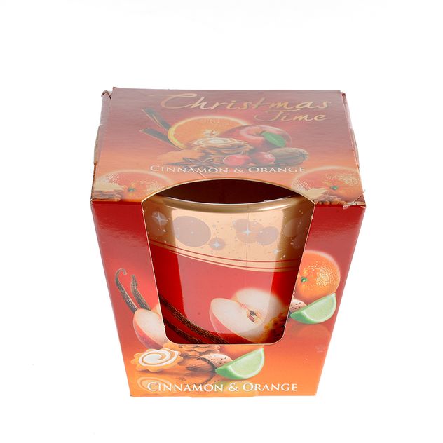 Lumanare parfumata in pahar Christmas Time