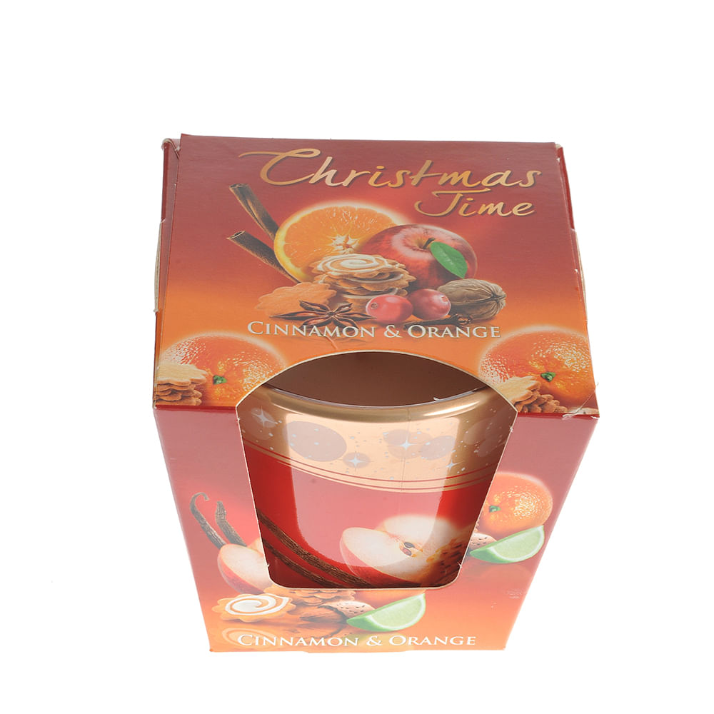 Lumanare parfumata in pahar Christmas Time - 2 | YEO