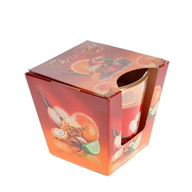 Lumanare parfumata in pahar Christmas Time