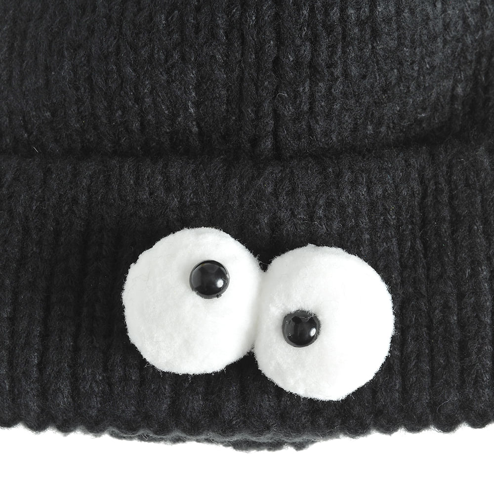Caciula neagra cu fata hazlie - 1 | YEO