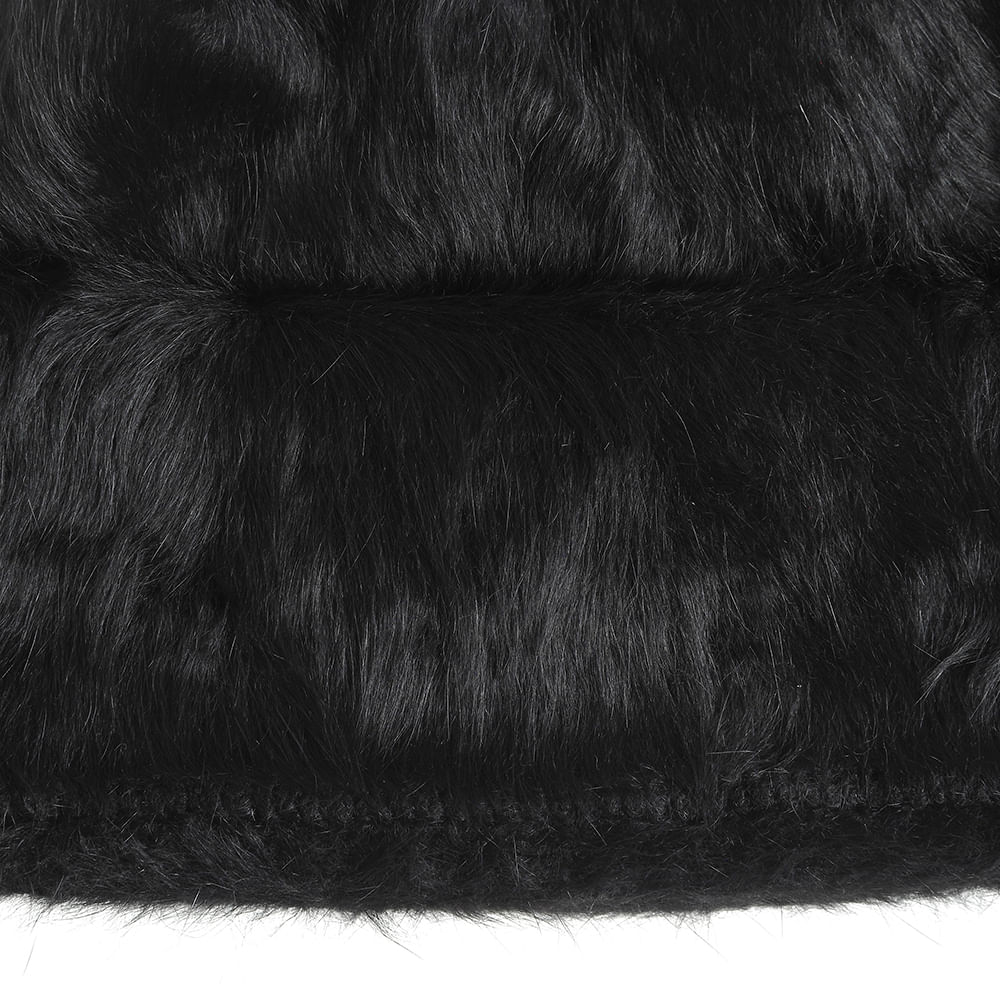 Caciula neagra cu puf - 1 | YEO