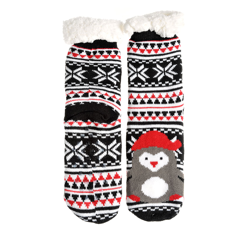 Sosete de Craciun cu pinguin - 1 | YEO