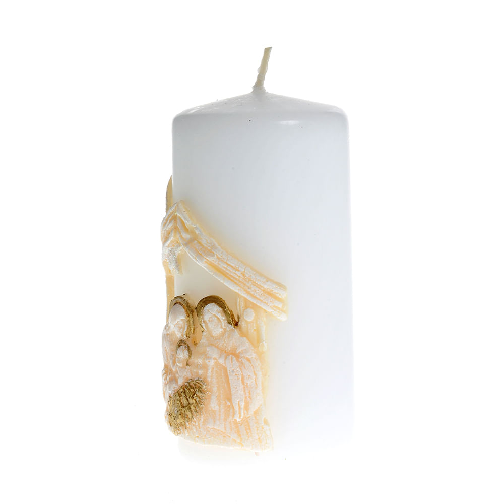 Lumanare alba 10 cm - 2 | YEO