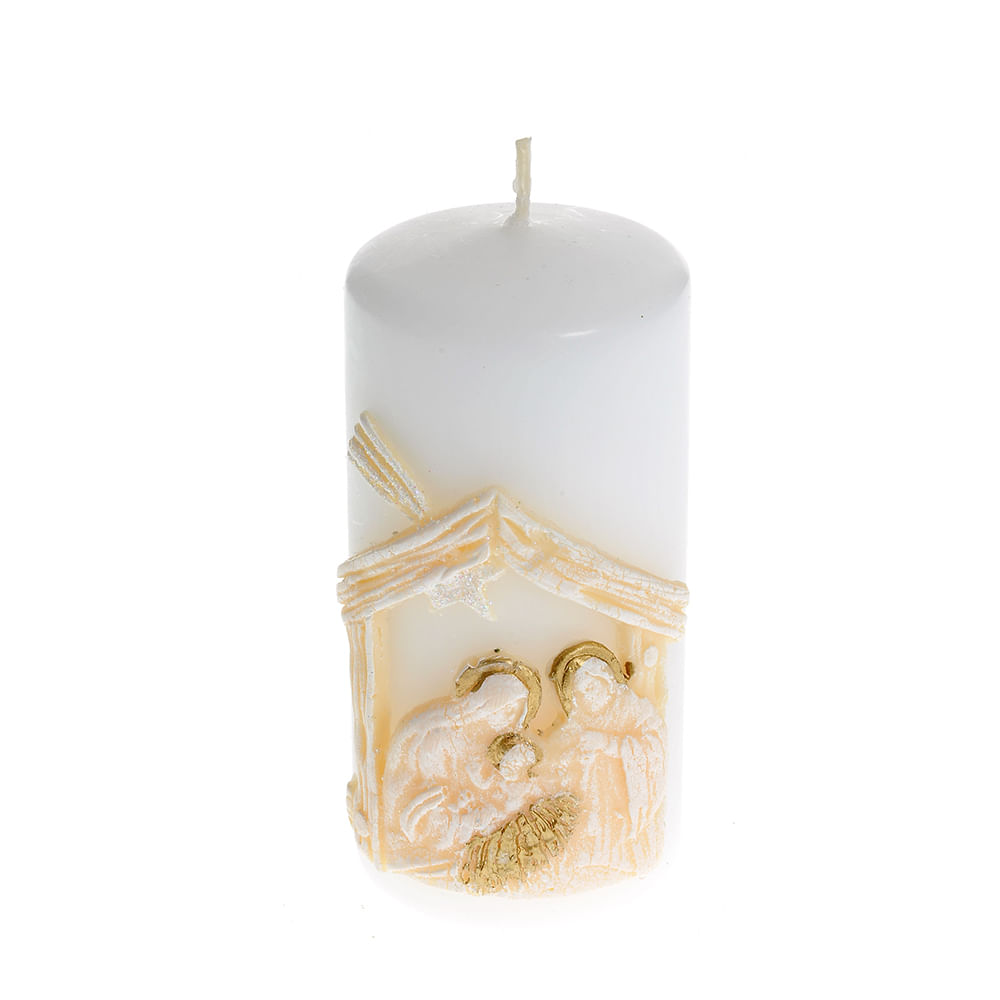 Lumanare alba 10 cm - 3 | YEO