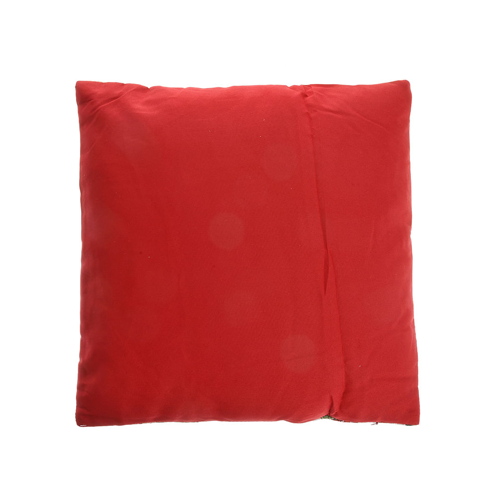 Perna decorativa imprimeu Mos Craciun cu ren 44 cm - 1 | YEO