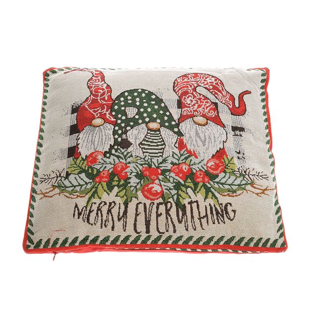 Perna decorativa imprimeu gnomi 44 cm