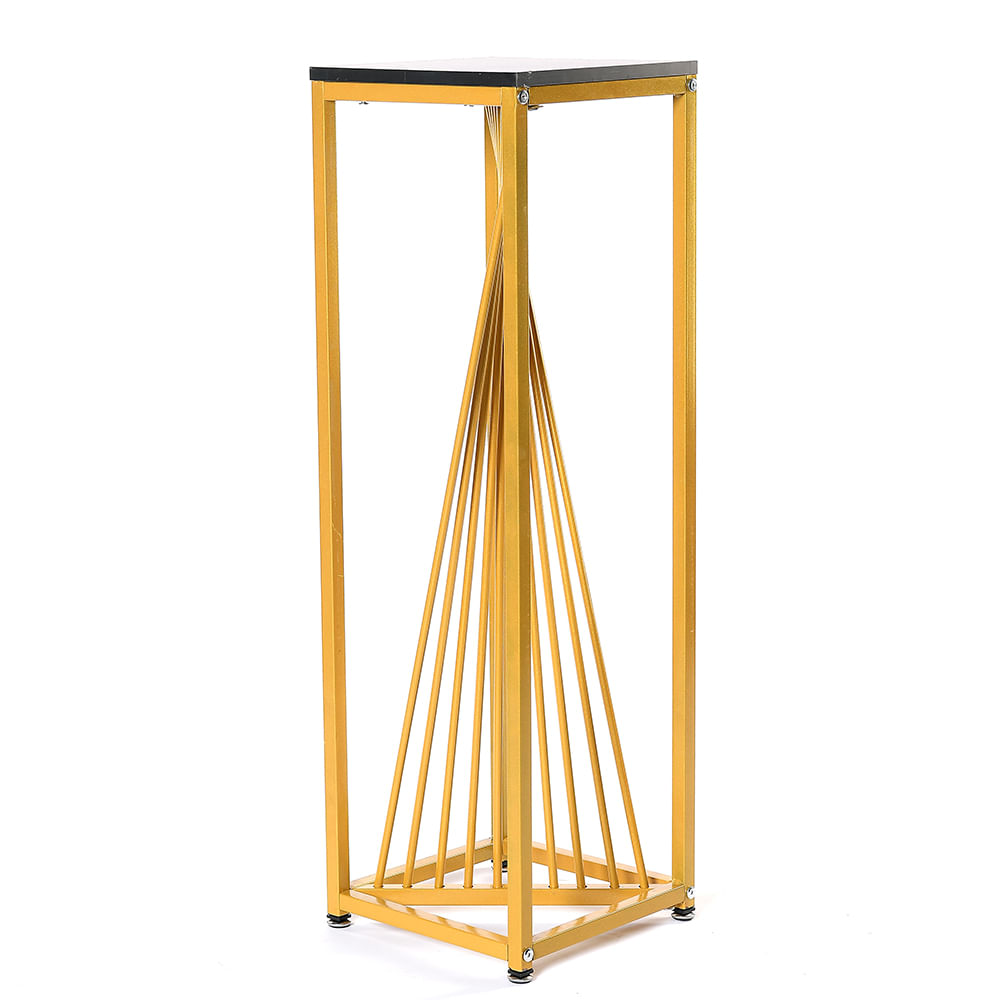 Masa metalica cu blat negru 100 cm - 2 | YEO