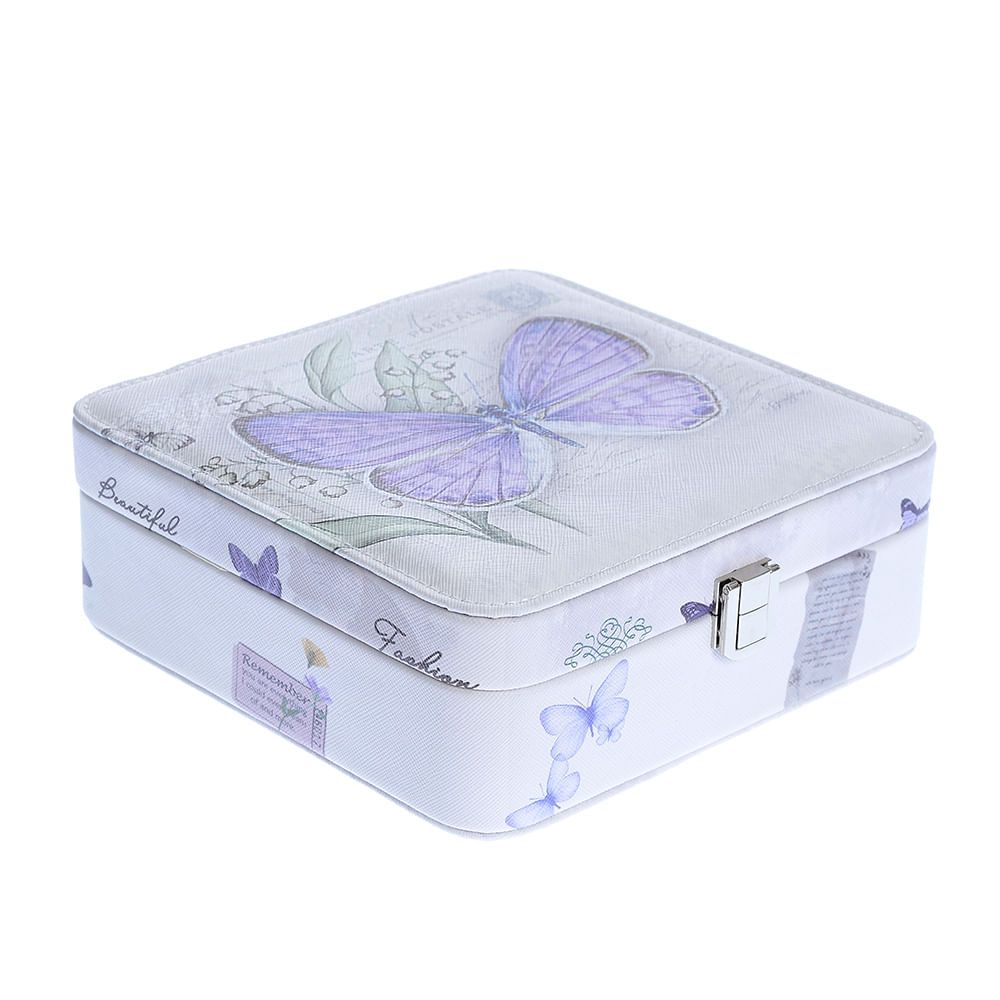 Cutie de bijuterii cu fluturi 18 cm - 1 | YEO