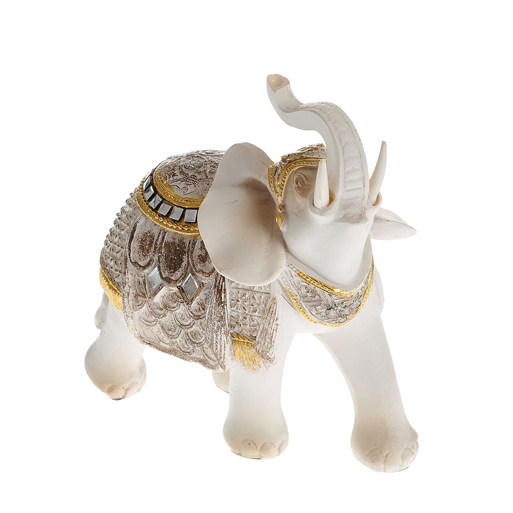 Statueta elefant multicolor 14 cm - 1 | YEO
