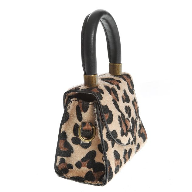 Geanta mini cu model animal print