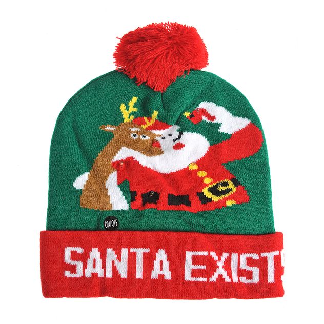 Caciula cu mesaj Santa Exist