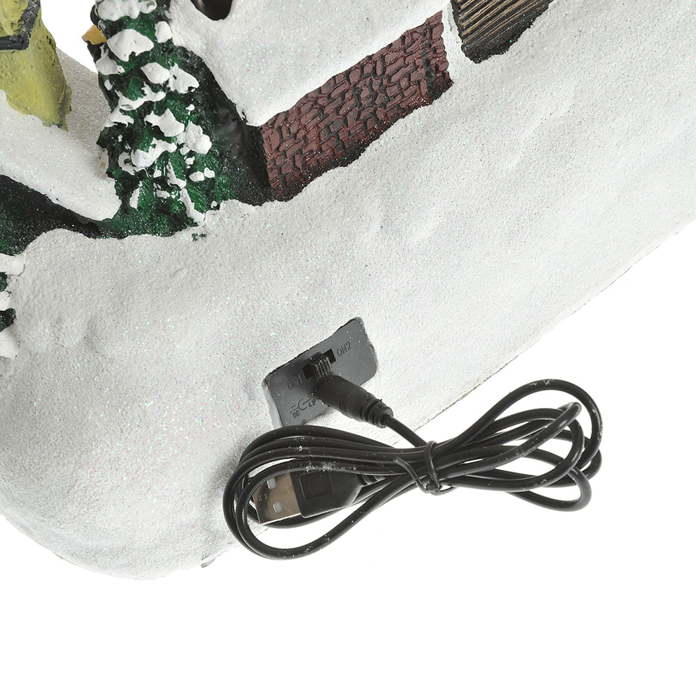 Decoratiune Craciun cu led 22 cm - 3 | YEO