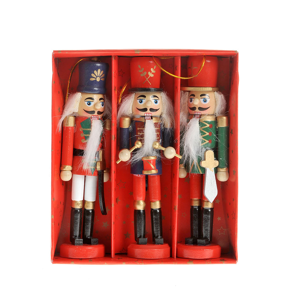 Set 3 Nutcracker 15 cm - 1 | YEO
