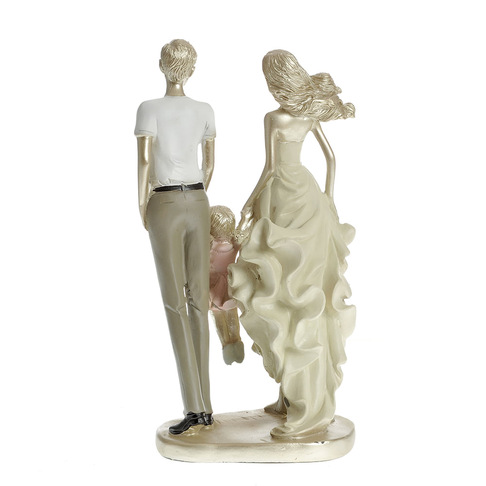 Statueta familie 30 cm - 3 | YEO