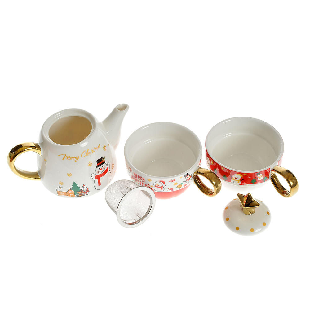 Set ceanic cu ceasca 420 ml model craciun - 4 | YEO