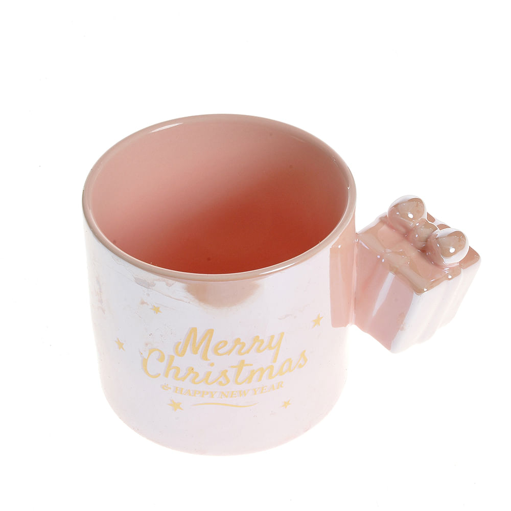 Cana roz Merry Christmas  340 ml - 1 | YEO