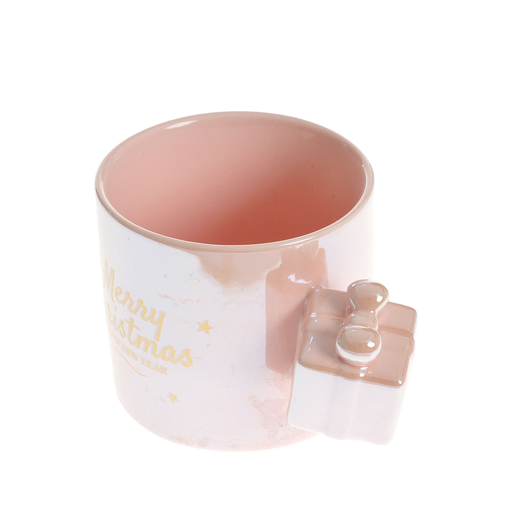 Cana roz Merry Christmas  340 ml - 2 | YEO