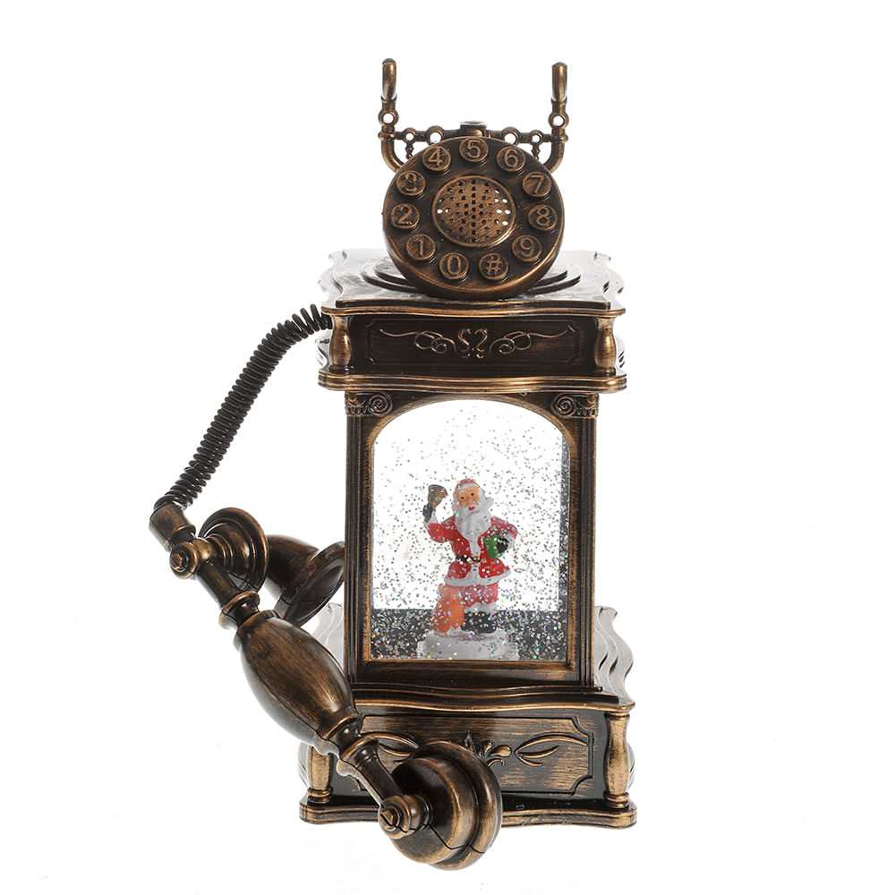 Decoratiune telefon cu leduri si muzica 27 cm - 1 | YEO