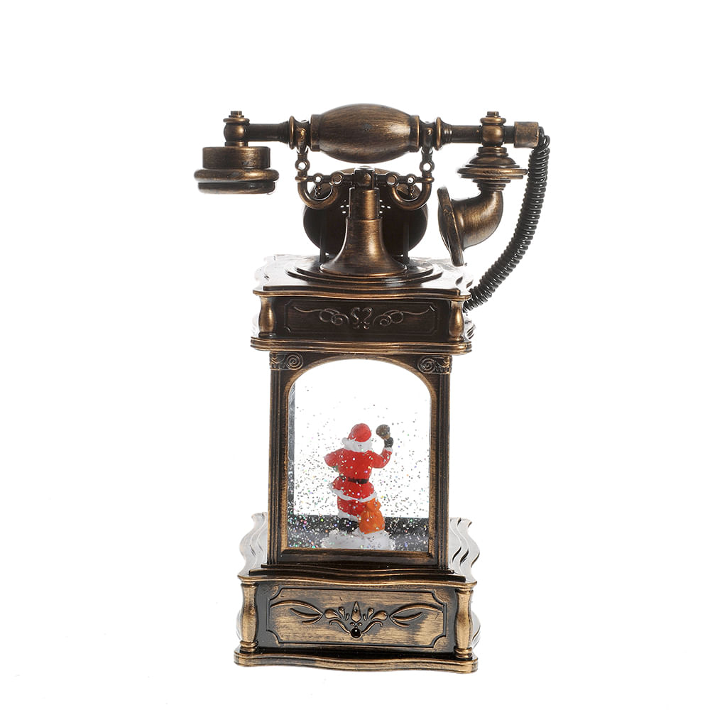 Decoratiune telefon cu leduri si muzica 27 cm - 3 | YEO
