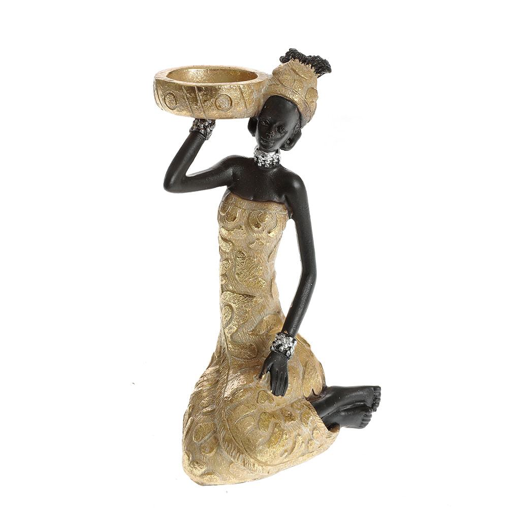 Statueta negresa cu cos 18 cm - 3 | YEO